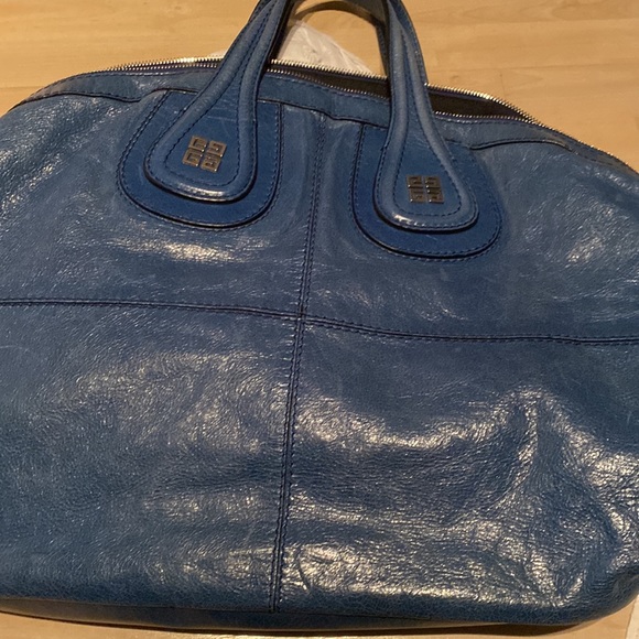 Givency Nightingale blue leather hobo bag - Picture 6 of 6